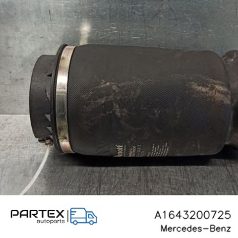A1643200725 MERCEDES Пневмоподушка (пневморессора) моста заднего купить в Сумы