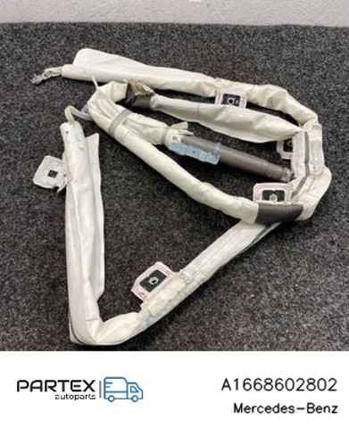 MERCEDES A1668602802 Подушка безопасности (AIRBAG) шторка боковая правая в наличии Ужгород