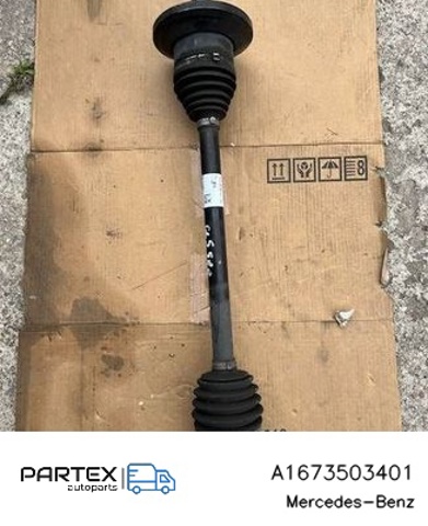 A1673503401 MERCEDES Полуось задняя левая купить в Винница