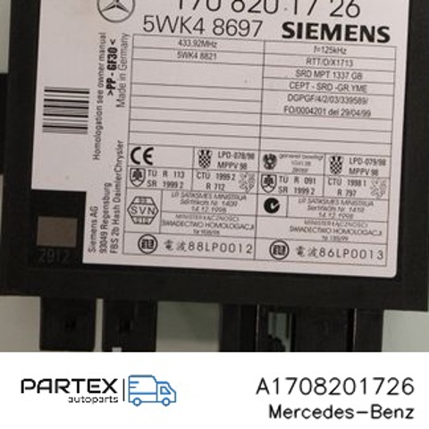 MERCEDES 1708201726 в наличии Кривой Рог