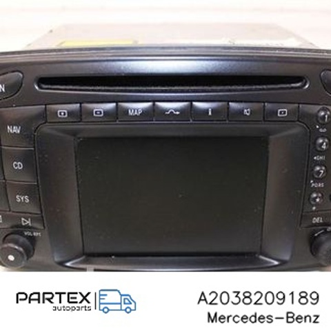 Фара дальнего света в сборе A2038209189 MERCEDES