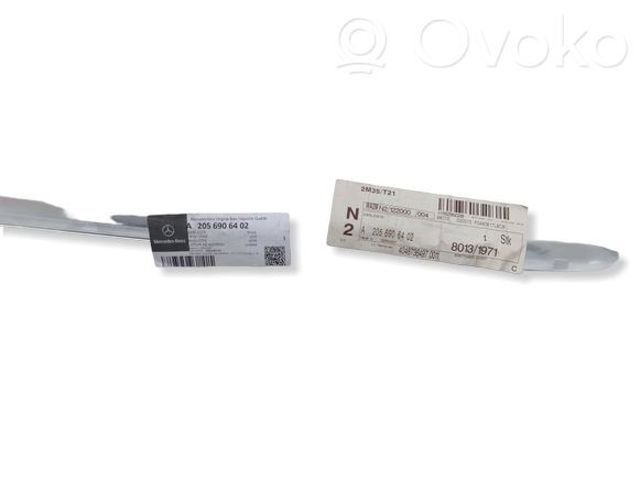 A2056906402 MERCEDES Накладка (молдинг) порога наружная задняя правая купить в Ужгород