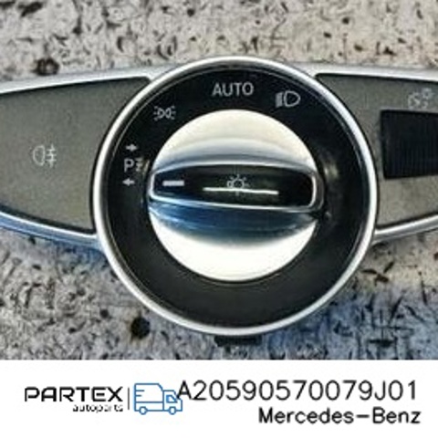 A20590570079J01 MERCEDES Переключатель света фар на "торпедо" купить в Ровно