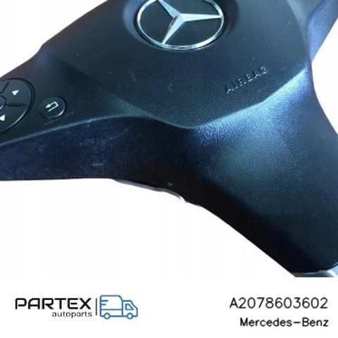 MERCEDES A20786036029116 Подушка безопасности (AIRBAG) водительская в наличии Тернополь