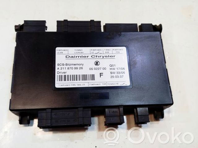 A2118709926 Сиденье переднее левое купить Кривой Рог