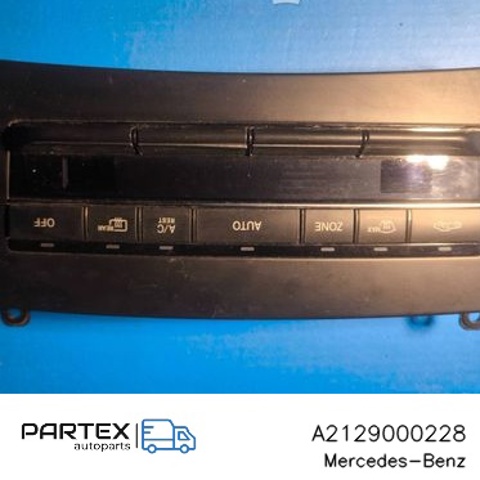 MERCEDES A2129000228 Блок управления режимами отопления/кондиционирования в наличии Запорожье