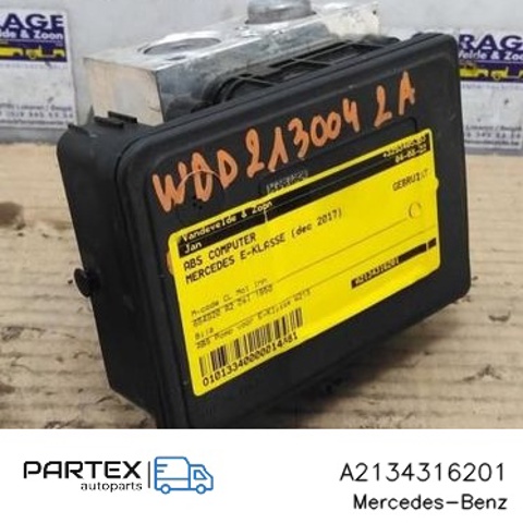 Блок ABS гидравлический A2134316201 MERCEDES