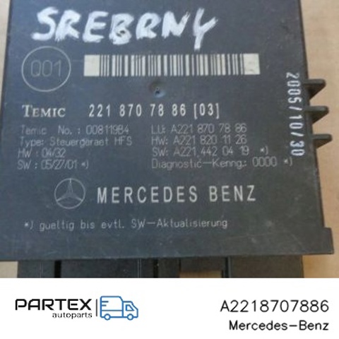 2218707886 MERCEDES купить в Павлоград