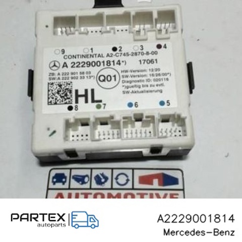 A2229001814 MERCEDES Блок комфорта задней двери купить в Павлоград