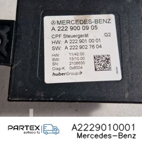MERCEDES A2229010001 в наличии Тернополь