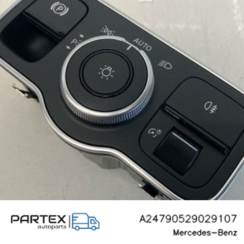 MERCEDES A24790529029107 Переключатель света фар на "торпедо" в наличии Николаев