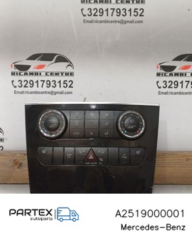 A2519000001 MERCEDES Блок управления кондиционером купить в Кривой Рог