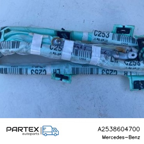 A2538604700 MERCEDES Подушка безопасности (AIRBAG) шторка боковая левая купить в Черкассы