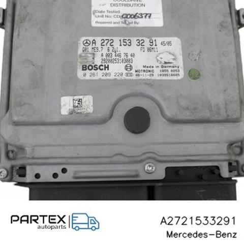 MERCEDES A2721533291 Блок управления двигателем в наличии Одесса
