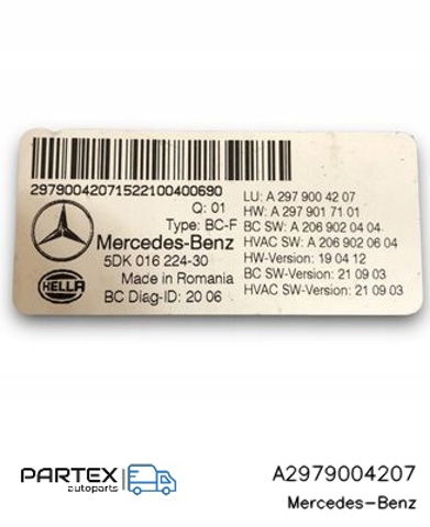 A2979004207 MERCEDES купить в Житомир