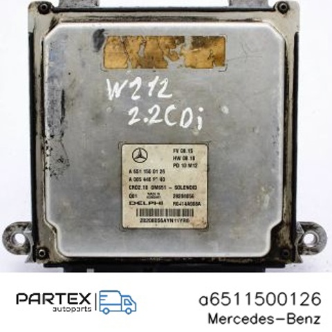 ЭБУ двигателем A6511500126 MERCEDES