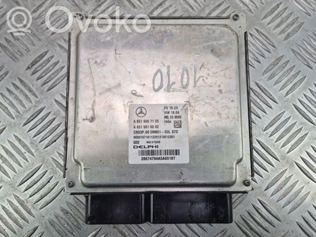 A6519007103 MERCEDES Блок управления двигателем купить в Кривой Рог