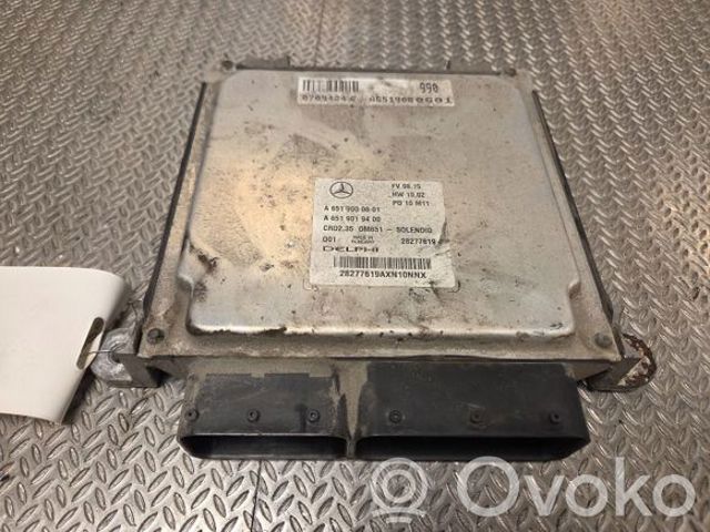 MERCEDES A6519007902 Блок управления двигателем в наличии Одесса