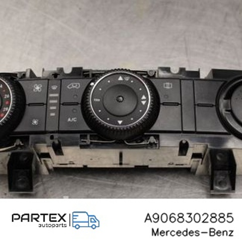 MERCEDES A9068302885 Блок управления кондиционером в наличии Ужгород