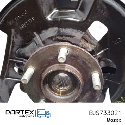 BJS733021 MAZDA Цапфа (поворотный кулак) передний правый купить в Украина