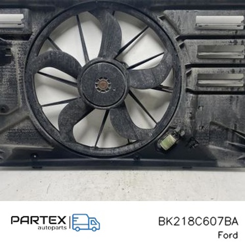 BK218C607BA Диффузор вентилятора в сборе с мотором и крыльчаткой купить Украина