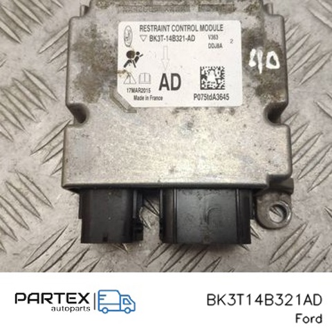 BK3T14B321AD FORD Модуль-процессор управления подушкой безопасности (ЭБУ AIRBAG) купить в Полтава