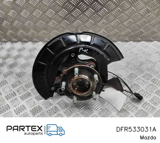 DFR533031A MAZDA Цапфа (поворотный кулак) передний левый купить в Николаев