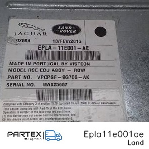 EPLA11E001AE LAND ROVER купить в Украина