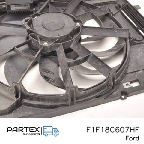 F1F18C607HF FORD Диффузор вентилятора в сборе с мотором и крыльчаткой купить в Кривой Рог
