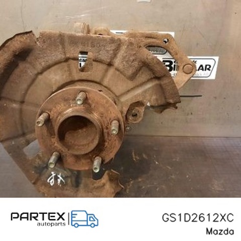 MAZDA GS1D2612XC Цапфа (поворотный кулак) задний левый в наличии Николаев
