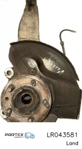 LR043581 LAND ROVER Цапфа (поворотный кулак) передний правый купить в Житомир