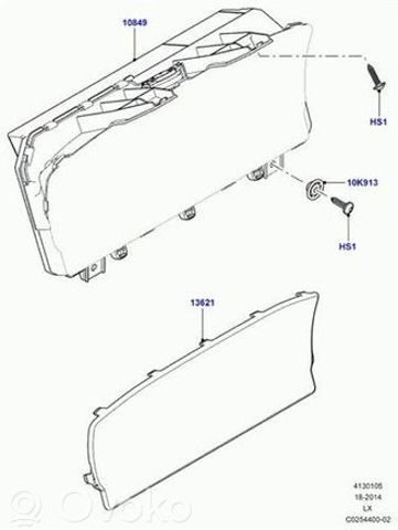 Приборная доска LR054144 LAND ROVER