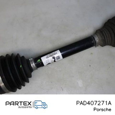 Полуось (привод) передняя PAD407271A PORSCHE