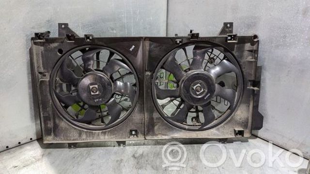 PE2015025 MAZDA Диффузор вентилятора в сборе с мотором и крыльчаткой купить в Днепр