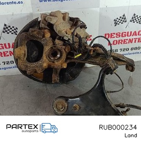 RUB000234 LAND ROVER Цапфа передняя левая купить в Каменское