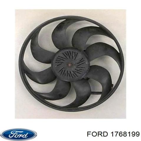FORD 1768199 Диффузор радиатора охлаждения, в сборе с мотором и крыльчаткой в наличии Житомир