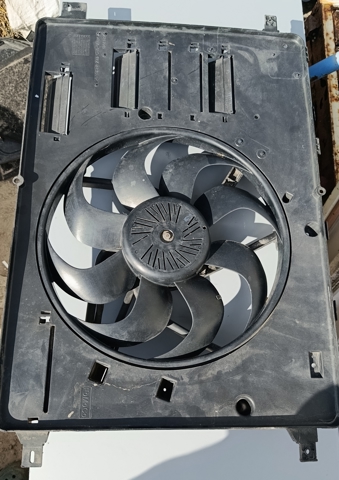 FORD 6G918C607GL Диффузор радиатора охлаждения, в сборе с мотором и крыльчаткой в наличии Киев
