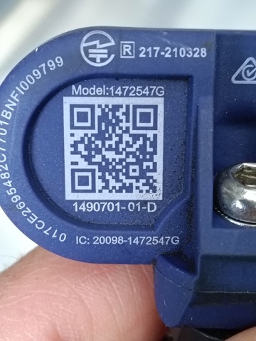 149070101D TESLA Датчик давления в шинах купить в Чернигов