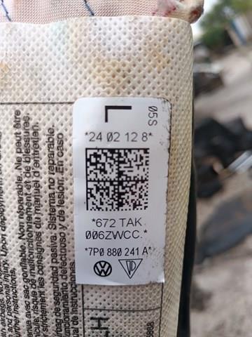 Подушка сиденья водителя (и переднего сиденья) 7P0880241A VAG