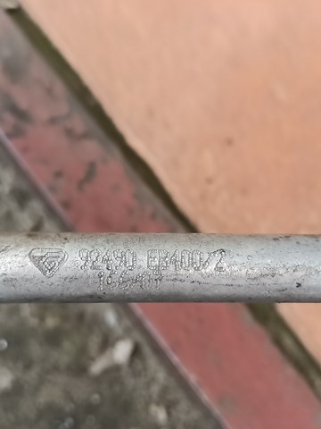 92490EB400 NISSAN Шланг кондиционера, от компрессора к радиатору купить в Сумы