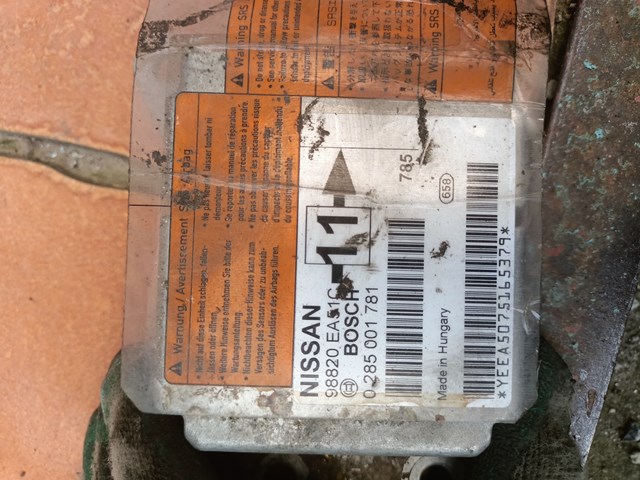 98820EA51C NISSAN Модуль-процессор управления подушкой безопасности (ЭБУ AIRBAG) купить в Ужгород