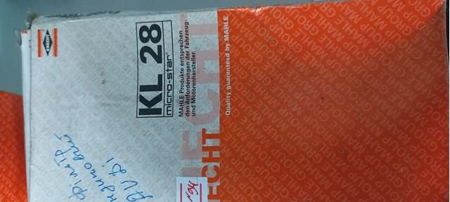MAHLE KL28 Фильтр топливный в наличии Ирпень