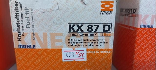 KX87D MAHLE Топливный фильтр купить в Тернополь