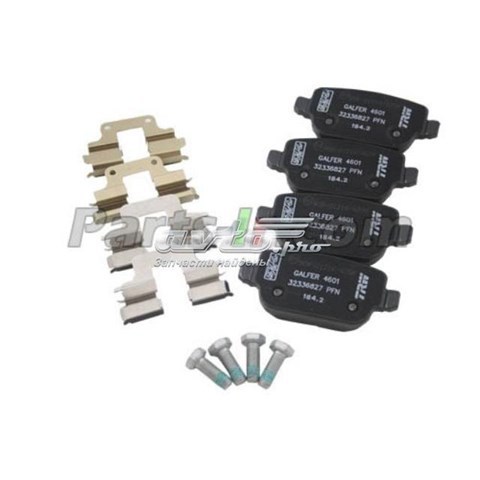 LR003657 LAND ROVER Колодки тормозные задние дисковые купить в Львов