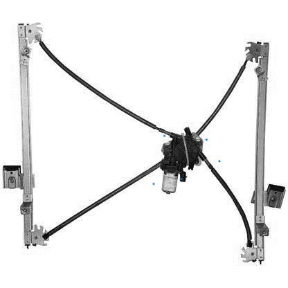 Mecanismo de acionamento de vidro da porta dianteira direita Chrysler Voyager 3 RG, RS