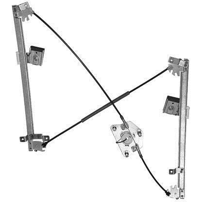 Mecanismo de acionamento de vidro da porta dianteira esquerda Volkswagen Jetta 6 162, 163, AV3, AV2, AY2, AY3