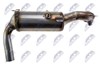 Filtro de partículas do sistema dos gases de escape Fiat 500 312