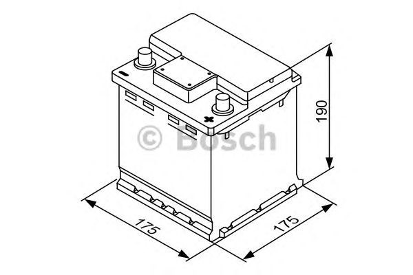 Bateria recarregável (PILHA) 0092S40001 Bosch