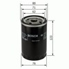 Filtro de óleo 0451103086 BOSCH