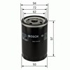 Filtro de óleo 0451103333 BOSCH